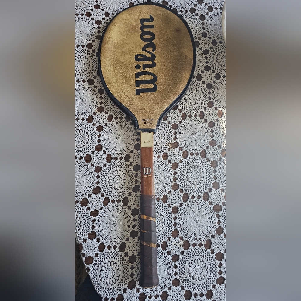 Wilson Vintage Autographed Racket